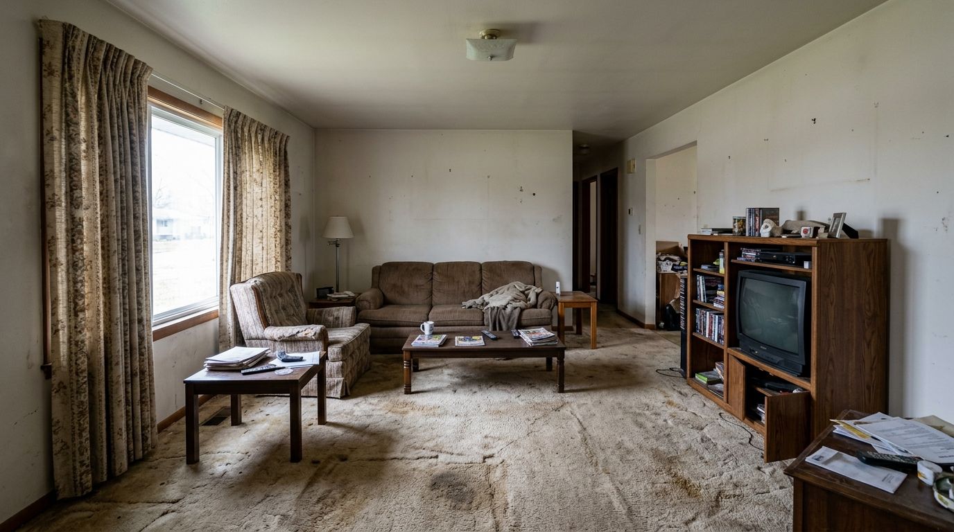 The room before the redesign