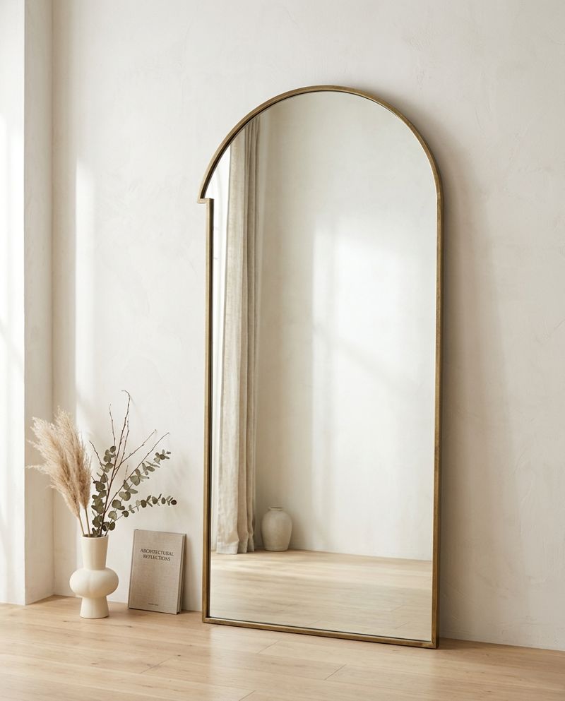 The Grand Arch oversized floor mirror