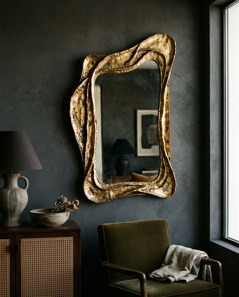 The Sculptor hand finished mirror