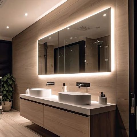 Backlit LED Mirror B005