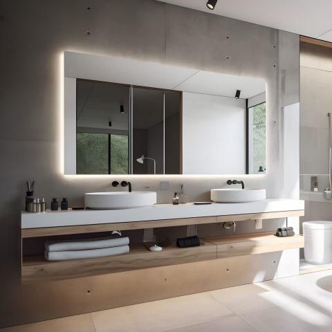 Backlit LED Mirror B008
