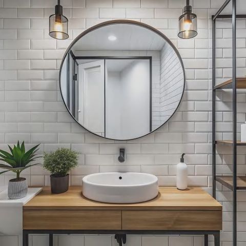 Metal Frame Mirror DM-112