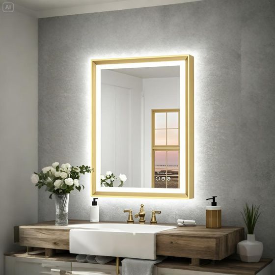 Frontlit & Backlit Mirror FB105