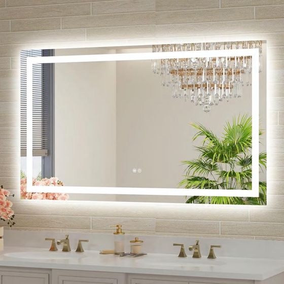 Frontlit & Backlit Mirror FB106