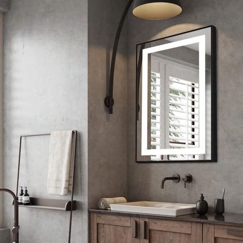 Framed LED Mirror FL-605